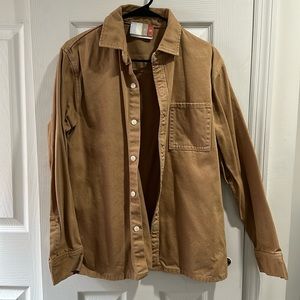 Kith Tan Button Up Shirt / Light Jacket